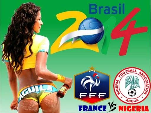 FIFA World Cup 2014 France vs Nigeria
